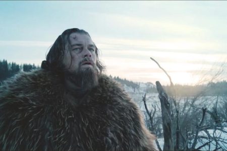 Leonardo DiCaprio em O Regresso (2015), papel que rendeu ao ator seu primeiro Oscar e consolidou sua posição como um dos maiores ícones de Hollywood.
