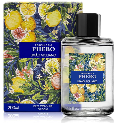 Deo Colônia Limão Siciliano