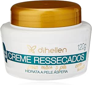 Di Hellen Cosméticos Creme Ressecados para Mãos e Pés 