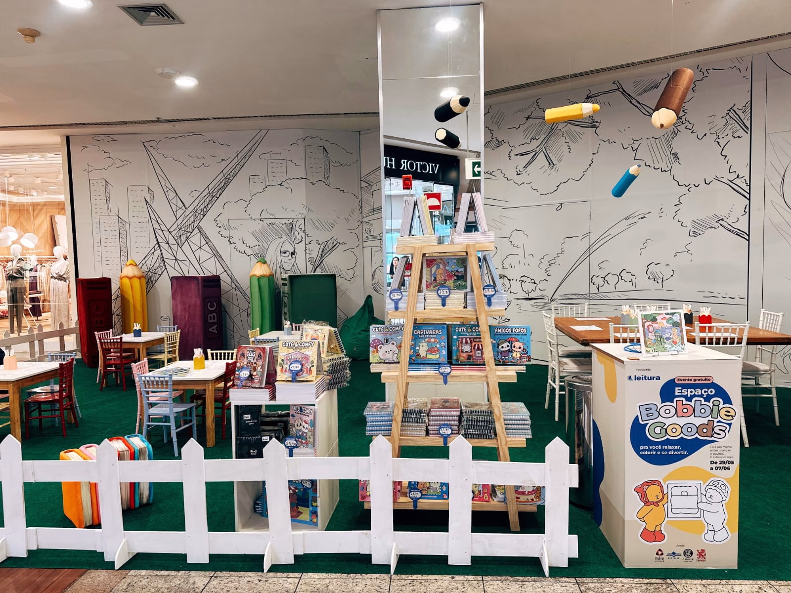 Shopping de Goiânia promove oficinas gratuitas de Bobbie Goods