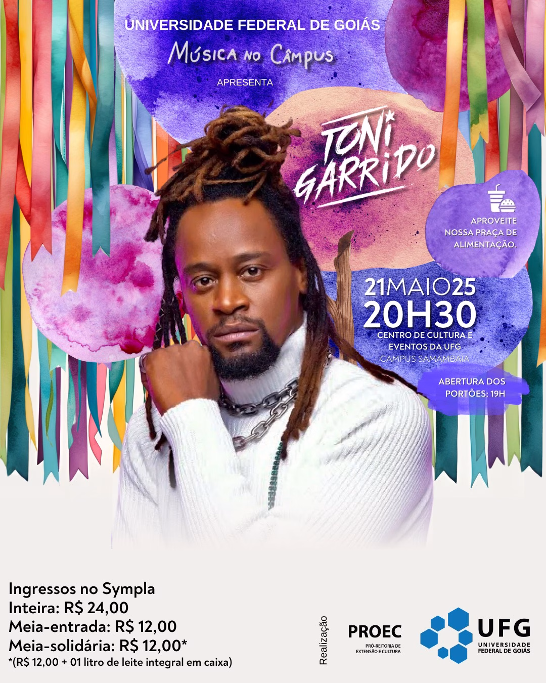 Toni Garrido em Goiânia