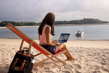 melhores destinos para trabalho remoto ou nômade