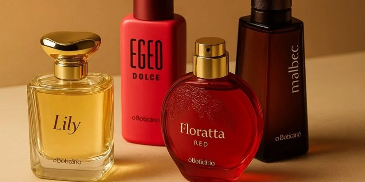 Os 10 perfumes mais vendidos de O Boticário em 2025 - Curta Mais - Goiânia