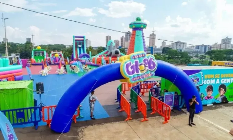 Aparecida de Goiânia recebe o maior parque inflável do Brasil