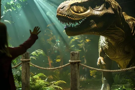 Dinossauros gigantes em Goiânia