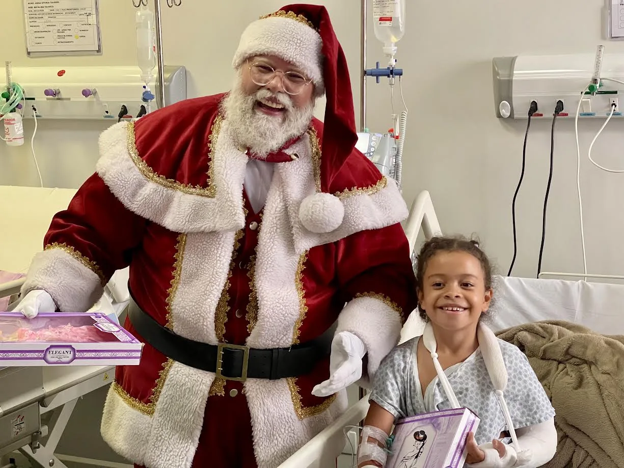 Onde encontrar o Papai Noel em Goiânia nesta semana