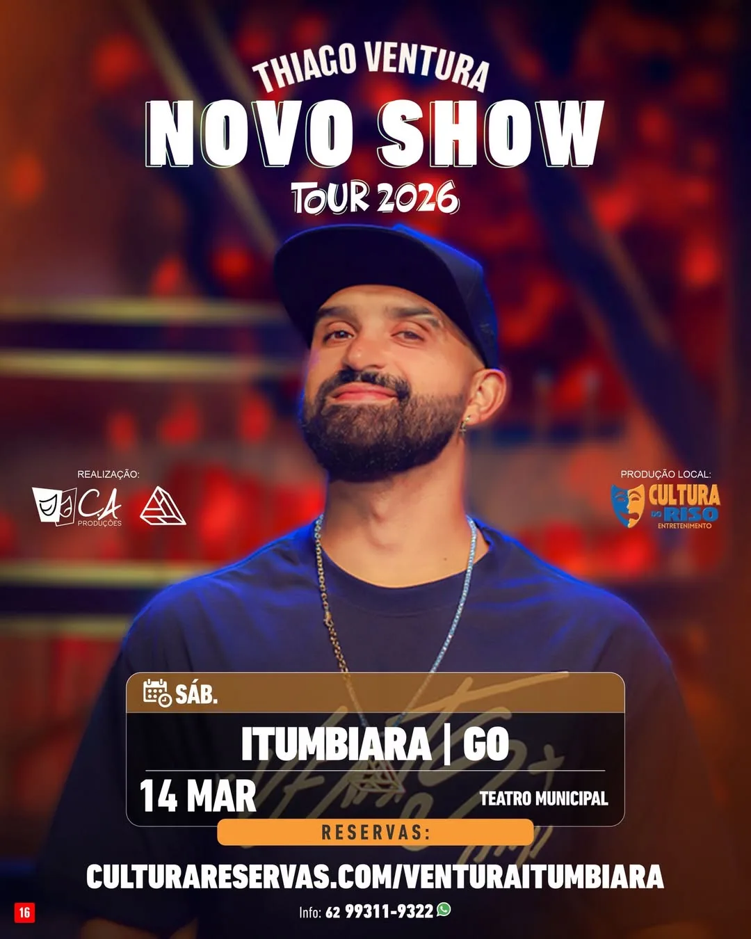 Thiago Ventura faz show em Itumbiara