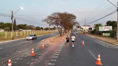 Avenida Rio Verde é fechada aos sábados. - Foto: Divulgação