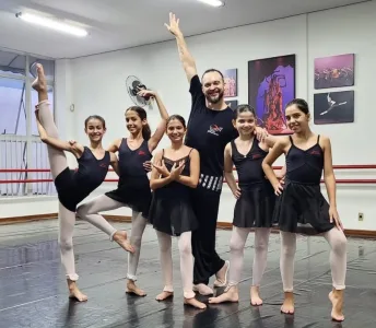 aula de ballet