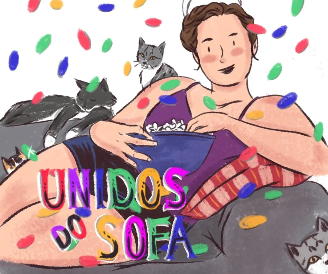 Desenho da cartunista Catia Ana