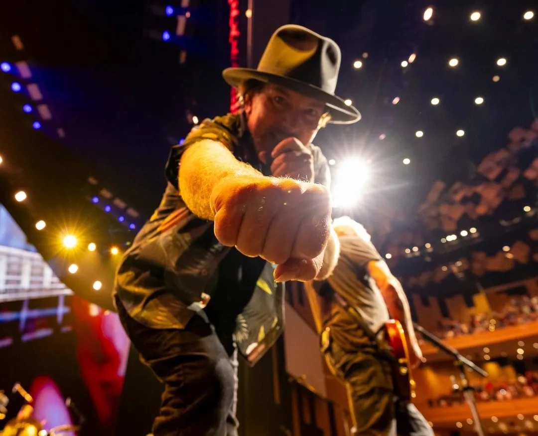 Eddie Vedder, em show do pearl jam