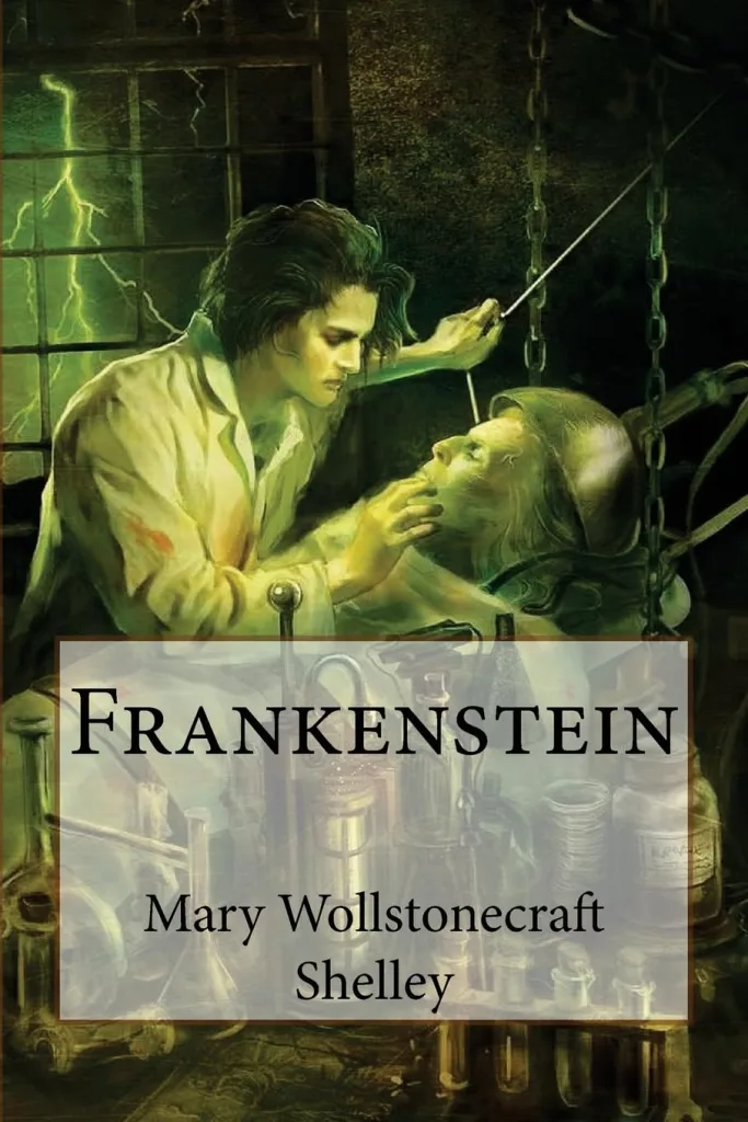Livro Frankestein, de Mary Shelley