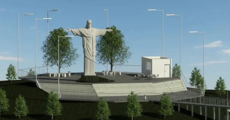 Mimoso de Goiás divulga projeto para construção do Cristo Redentor e Mirante