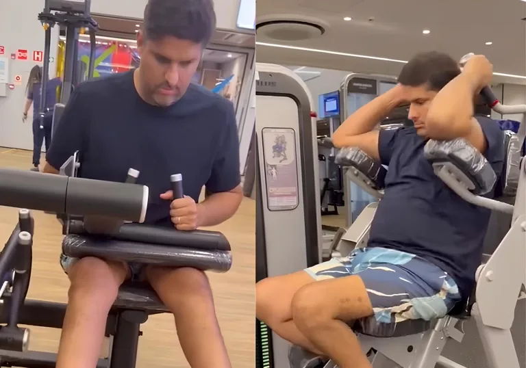 Paraplégico volta à academia 15 dias após tratamento experimental no Brasil