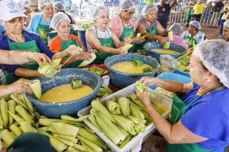 Cidade de Jesúpolis promove maior pamonhada do mundo neste sábado (28)