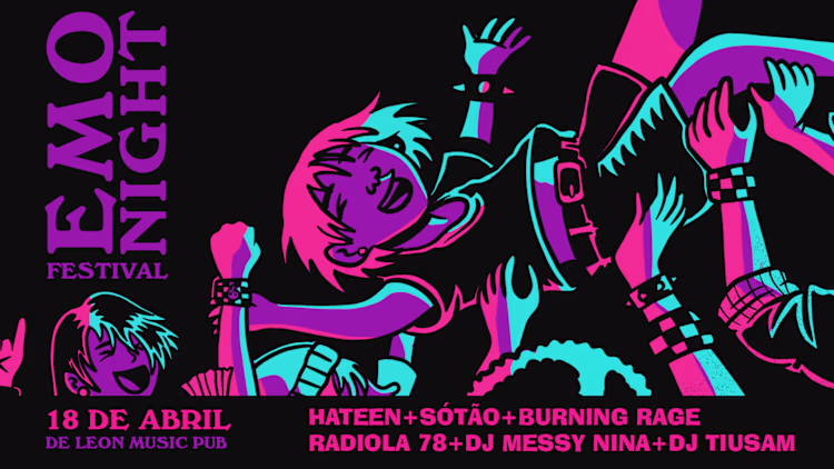 Banda Hateen faz show em Goiânia