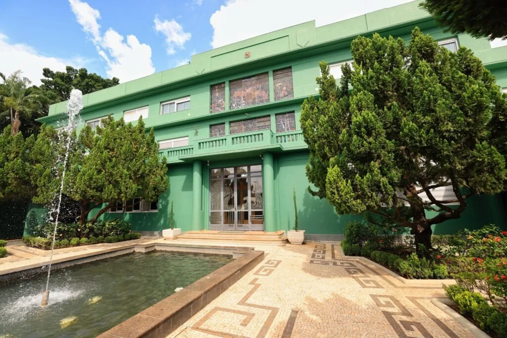 Palácio das Esmeraldas, em Goiânia. - Foto: Secom