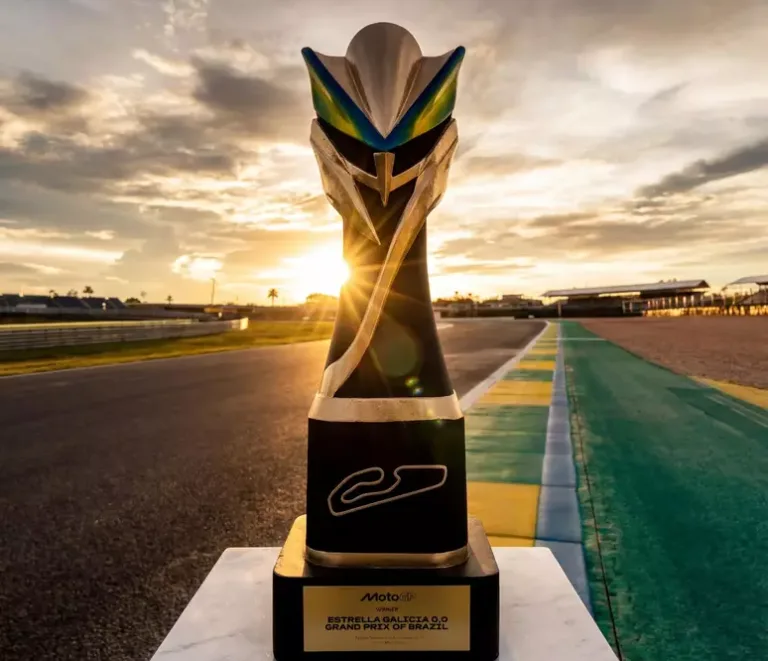 Troféu do MotoGP em Goiás é inspirado no Cerrado
