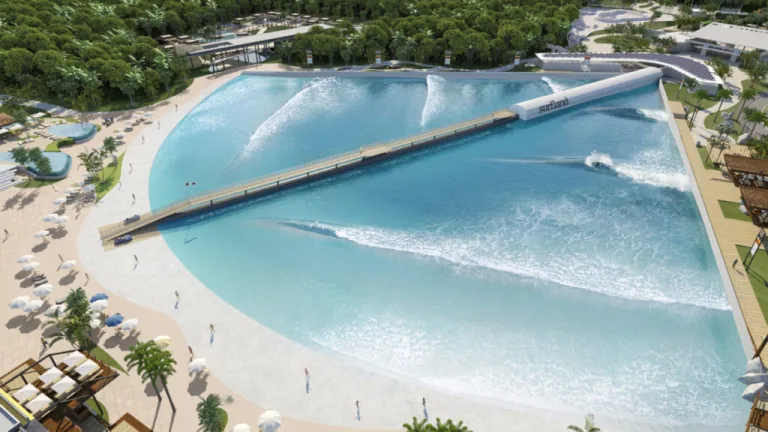 Goiânia terá praia com ondas, surf e complexo gigante de lazer durante o MotoGP
