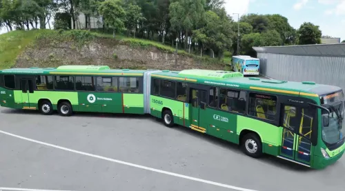Goiânia ganha ônibus elétricos articulados da BYD