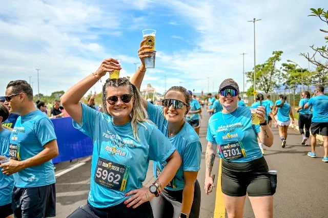 Corrida diferente com cerveja e música estreia em Aparecida de Goiânia