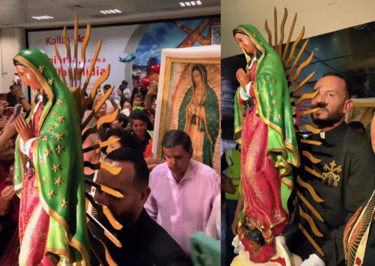 Nossa Senhora de Guadalupe chega a Goiânia para o Totus Tuus 2026 no Serra Dourada