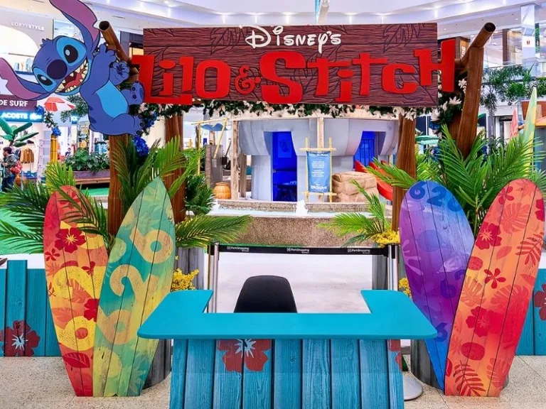 Goiânia recebe experiência intergaláctica de Lilo & Stitch com arena temática gratuita