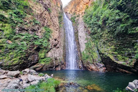 Chapada dos Veadeiros terá cachoeira com área para nudismo