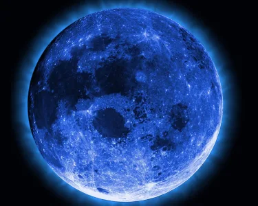 Lua Azul