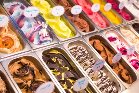 Gelato ou sorvete