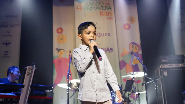 Últimos dias para se inscrever no Canto da Primavera Kids 2026 em Goiás