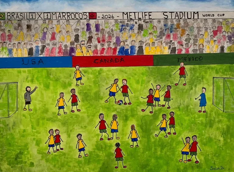 Goiânia recebe exposição gratuita sobre a Copa do Mundo com obras de nove artistas goianos