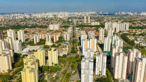 Vista aerea do Setor Eldorado