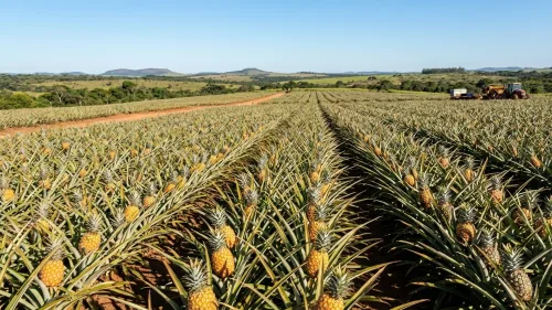 Pouca gente imagina, mas esta cidade de Goiás virou referência nacional na produção de abacaxi