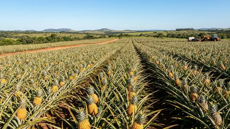 Pouca gente imagina, mas esta cidade de Goiás virou referência nacional na produção de abacaxi