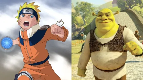 Naruto e Shrek