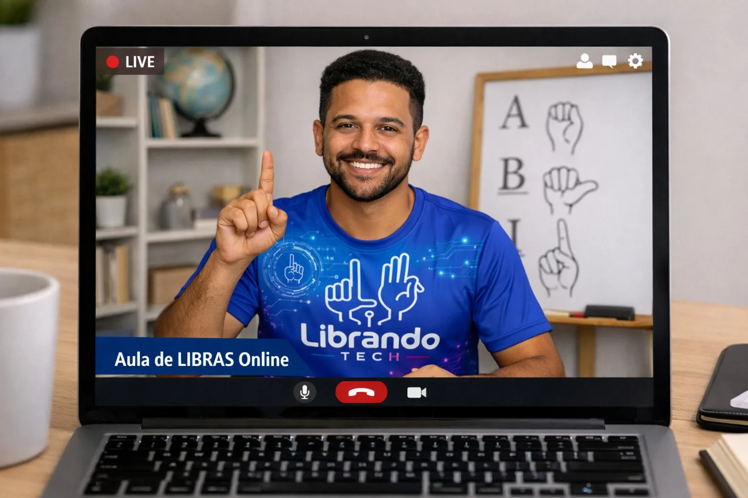Curso gratuito de Libras com foco em tecnologia abre 1.500 vagas