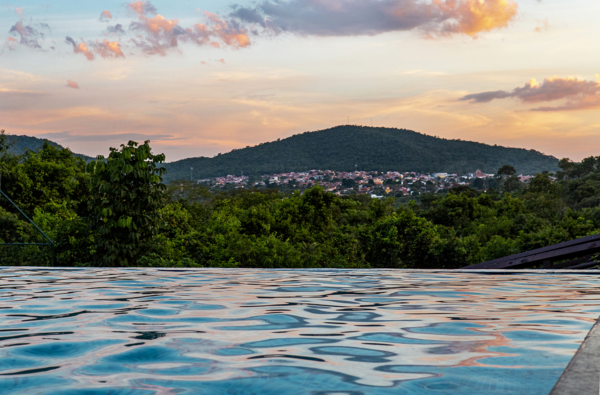 hospedagens com piscinas em Pirenópolis