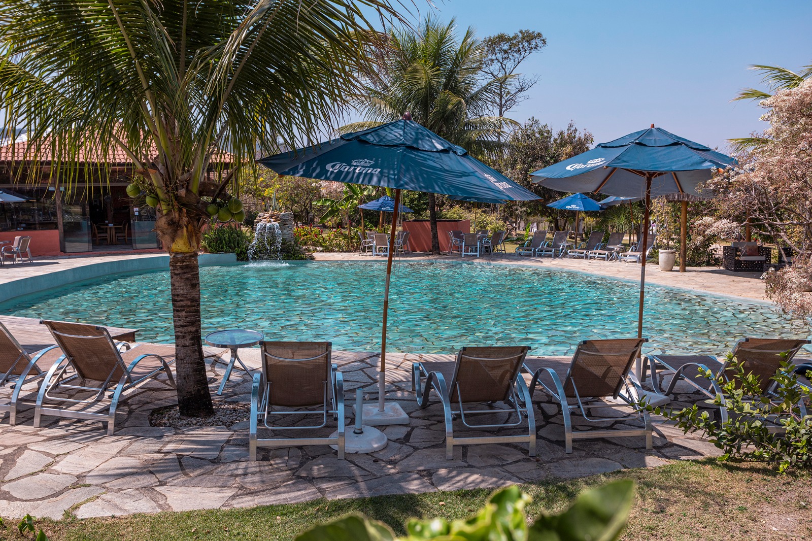 hospedagens com piscinas em Pirenópolis