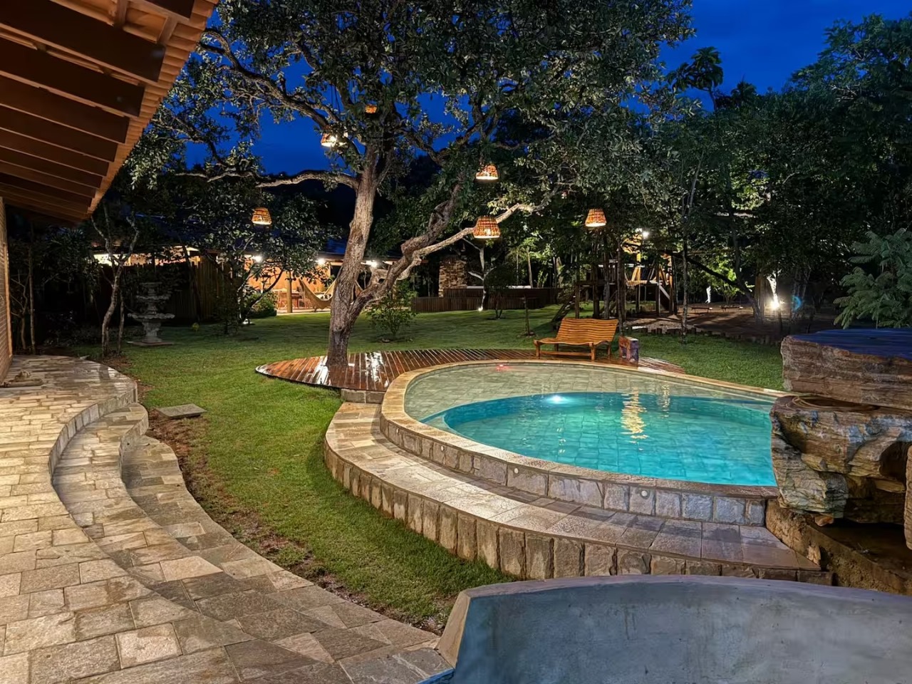 hospedagens com piscinas em Pirenópolis