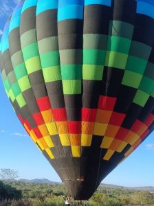 Voe de Balão em Piri no Festival Curta Mais Pirenópolis