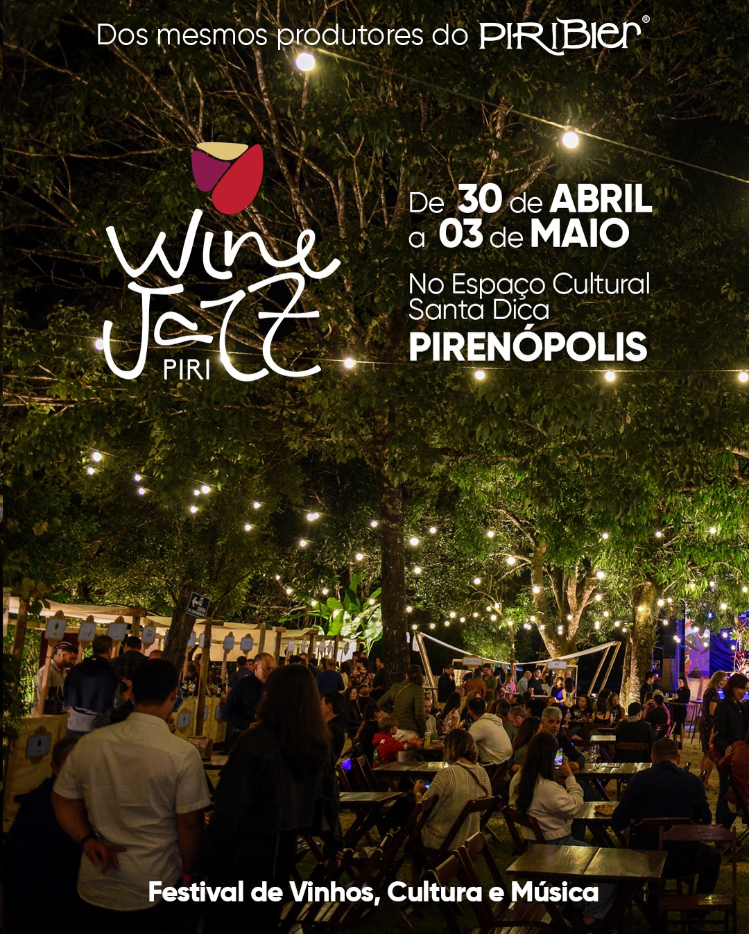 Pirenópolis recebe 3º edição de festival de vinho