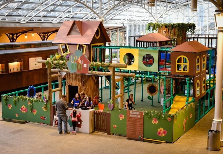 Shopping de Uberlândia recebe ‘Casa da árvore’ com circuito de brincadeiras para agitar temporada de férias